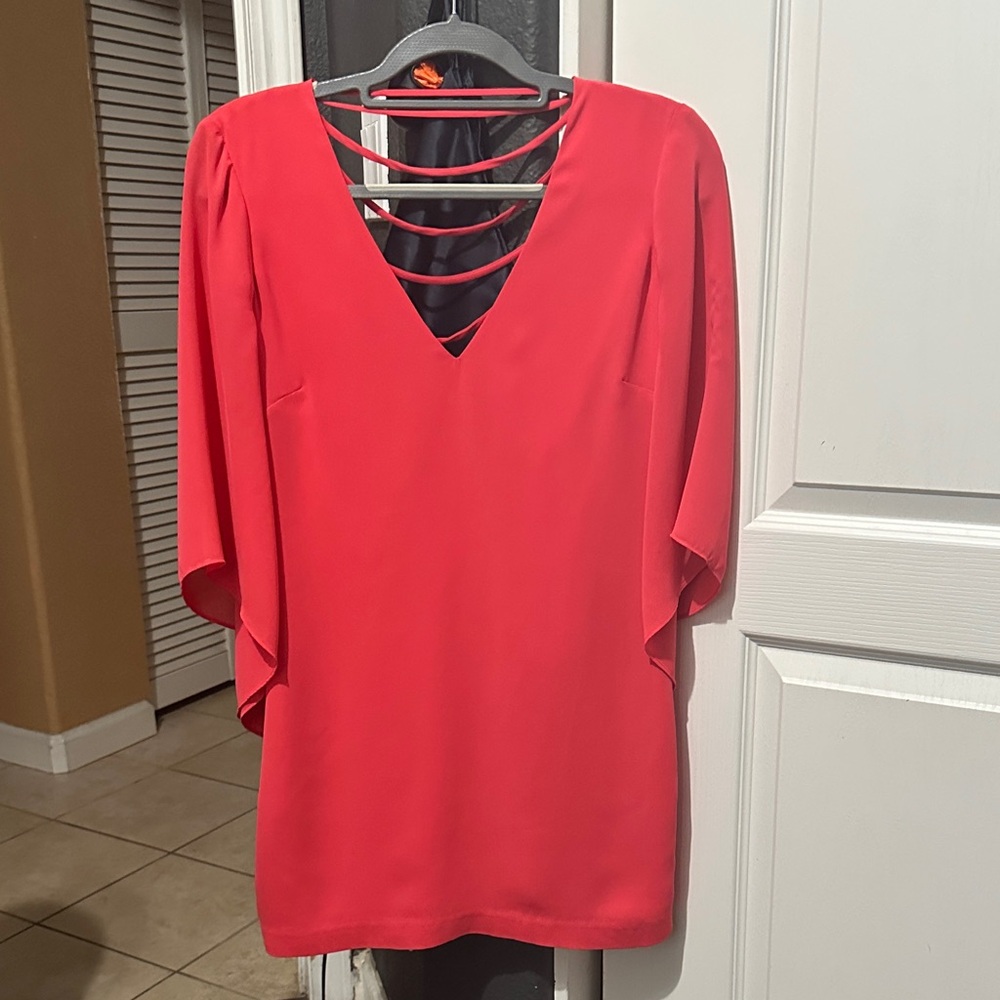 bebe Red Mini Dress